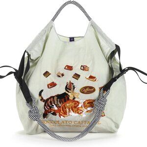 Stylish Women's Light Grey Crossbody Tote - Durable Nylon, Adjustable Straps